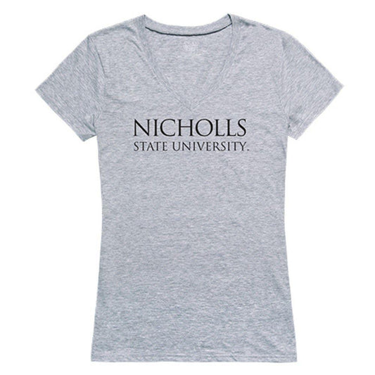 Nicholls State University Colonels NCAA Women's Seal Tee T-Shirt-Campus-Wardrobe