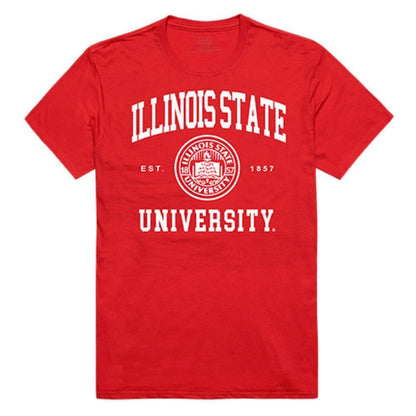 Illinois State University Redbirds NCAA Seal Tee T-Shirt Red-Campus-Wardrobe