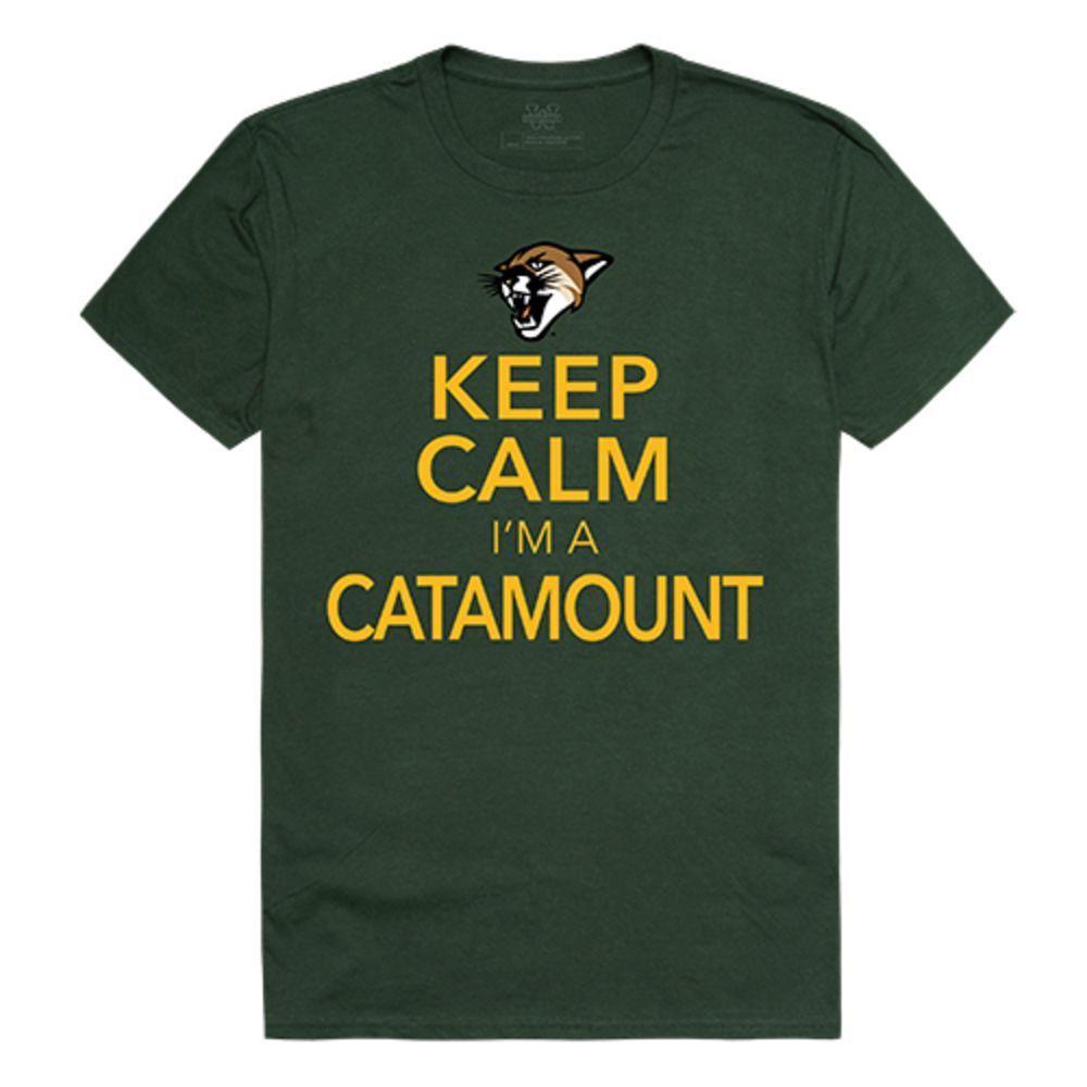University of Vermont Catamounts NCAA Keep Calm Tee T-Shirt-Campus-Wardrobe