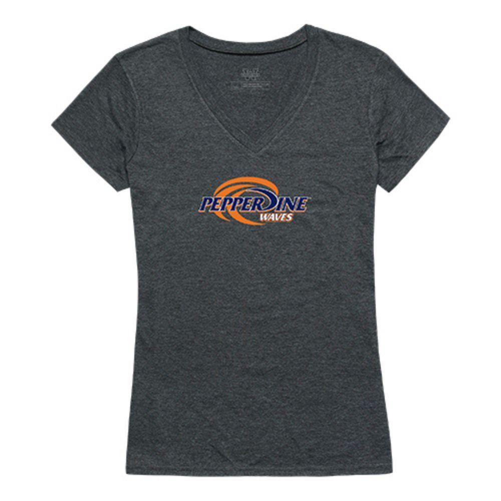 Pepperdine University Waves NCAA Women's Cinder Tee T-Shirt-Campus-Wardrobe