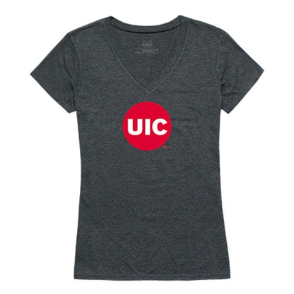 University of Illinois at Chicago Flames NCAA Women's Cinder Tee T-Shirt-Campus-Wardrobe
