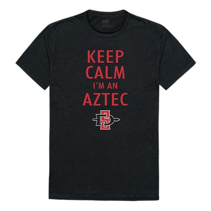 SDSU San Diego State University Aztecs NCAA Keep Calm Tee T-Shirt-Campus-Wardrobe