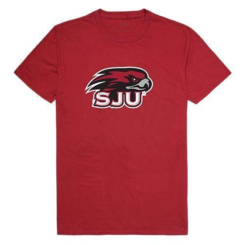 Saint Joseph's University Hawks NCAA Freshman Tee T-Shirt Cardinal-Campus-Wardrobe