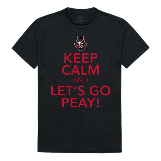 Austin Peay State University Governors NCAA Keep Calm Tee T-Shirt-Campus-Wardrobe