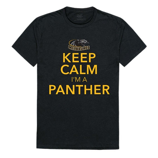 University of Wisconsin Milwaukee Panthers NCAA Keep Calm Tee T-Shirt-Campus-Wardrobe
