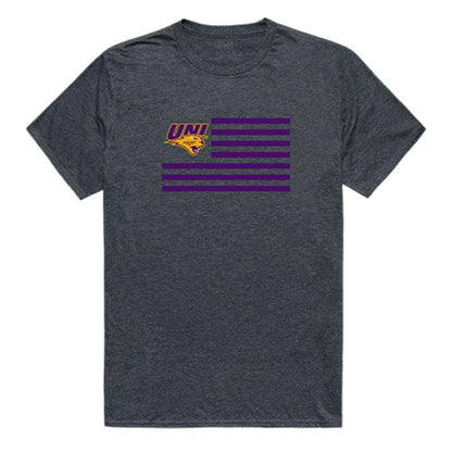 University of Northen Iowa Panthers NCAA Flag Tee T-Shirt-Campus-Wardrobe