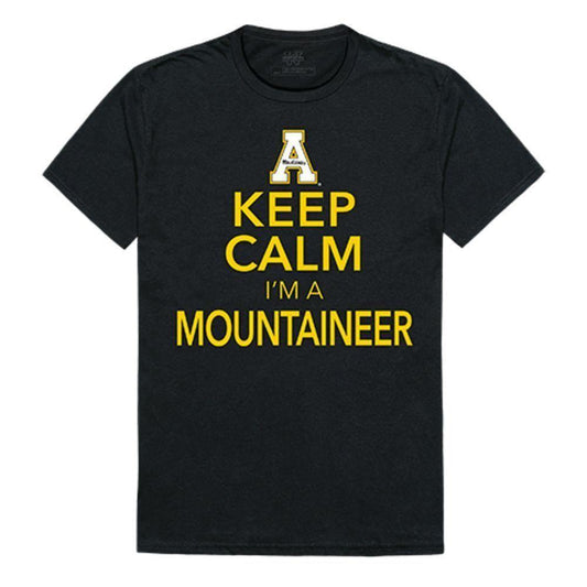 Appalachian State University Mountaineers NCAA Keep Calm Tee T-Shirt-Campus-Wardrobe