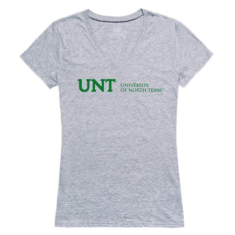 University of North Texas Mean Green NCAA Women's Seal Tee T-Shirt-Campus-Wardrobe