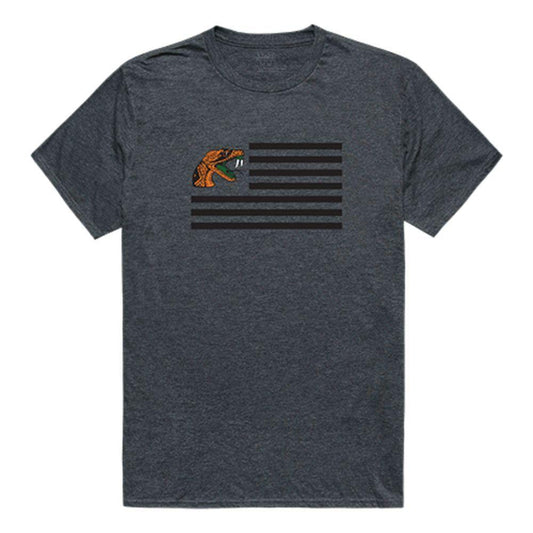Florida A&M University Rattlers NCAA Flag Tee T-Shirt-Campus-Wardrobe