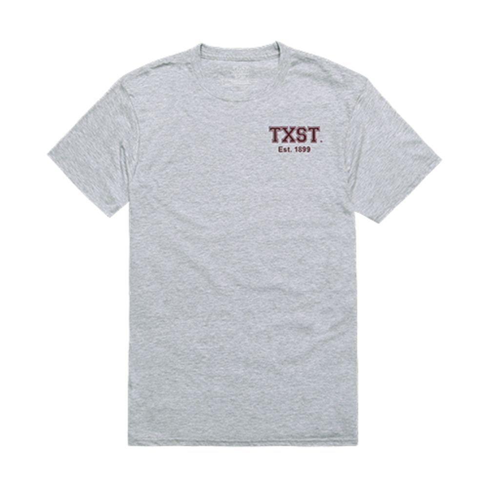 Texas State University Boko the Bobcat NCAA Practice Tee T-Shirt-Campus-Wardrobe