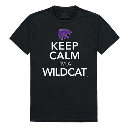 Kansas State University Wildcats NCAA Keep Calm Tee T-Shirt-Campus-Wardrobe
