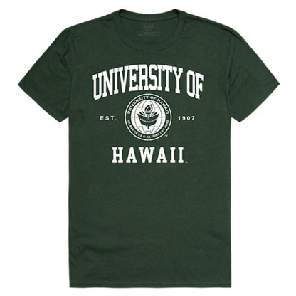 University of Hawaii Rainbow Warriors NCAA Seal Tee T-Shirt-Campus-Wardrobe