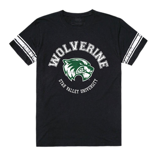 Utah Valley University Wolverines NCAA Men's Football Tee T-Shirt-Campus-Wardrobe
