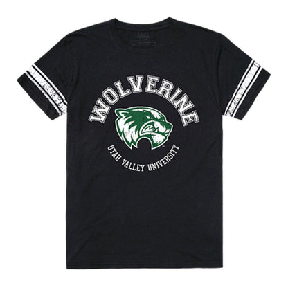 Utah Valley University Wolverines NCAA Men's Football Tee T-Shirt-Campus-Wardrobe