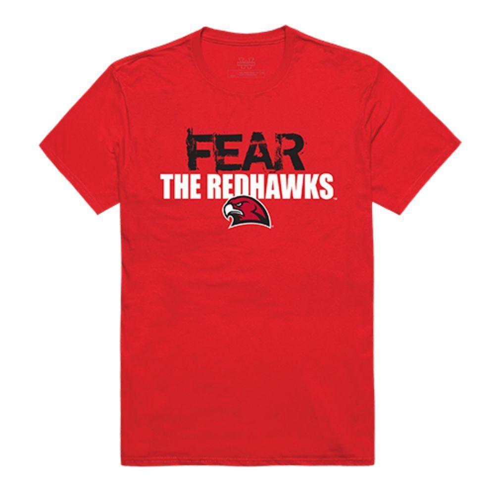 Miami University RedHawks NCAA Fear Tee T-Shirt Red-Campus-Wardrobe