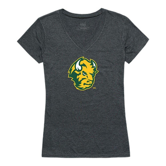 North Dakota State Uni Bison Thundering Herd NCAA Women Cinder Tee T-Shirt-Campus-Wardrobe