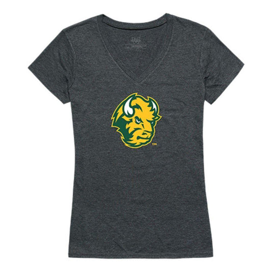 North Dakota State Uni Bison Thundering Herd NCAA Women Cinder Tee T-Shirt-Campus-Wardrobe