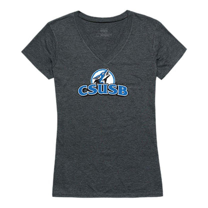 Cal State University San Bernardino Coyotes NCAA Women's Cinder Tee T-Shirt-Campus-Wardrobe