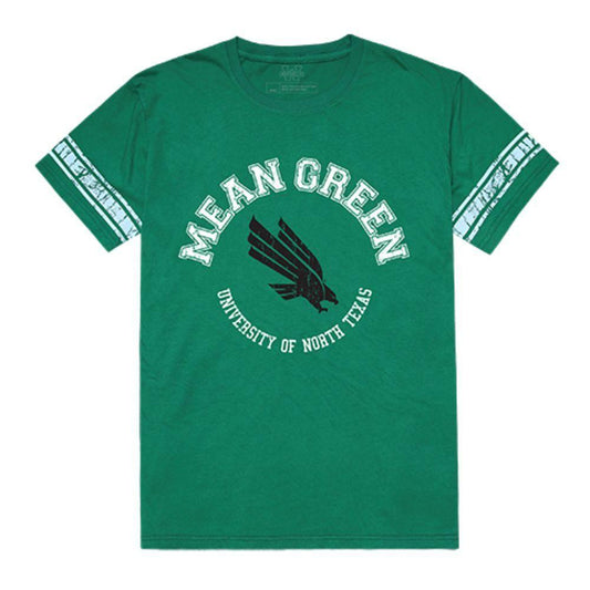 University of North Texas Mean Green NCAA Men's Football Tee T-Shirt Kelly-Campus-Wardrobe