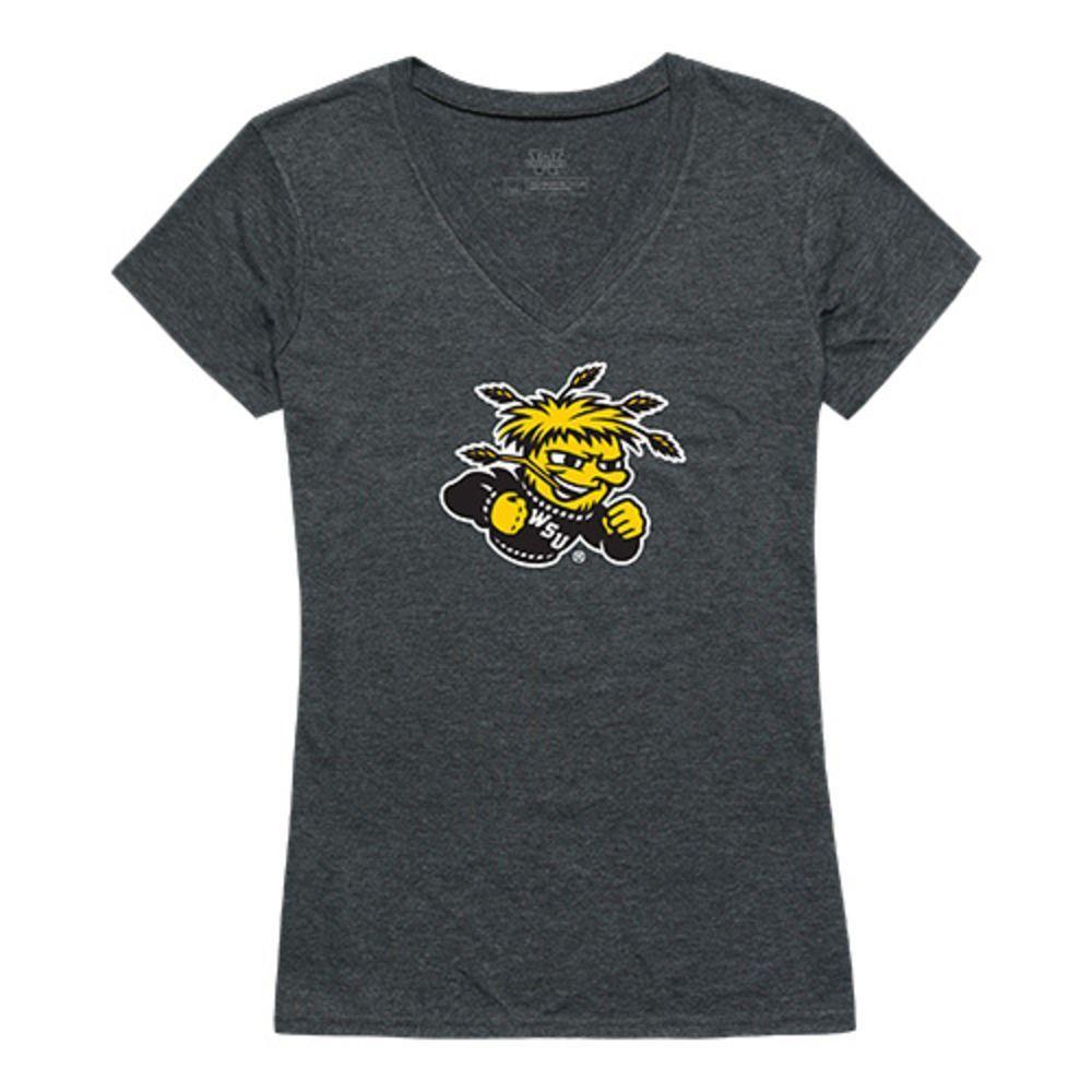 Wichita State University Shockers NCAA Women's Cinder Tee T-Shirt-Campus-Wardrobe