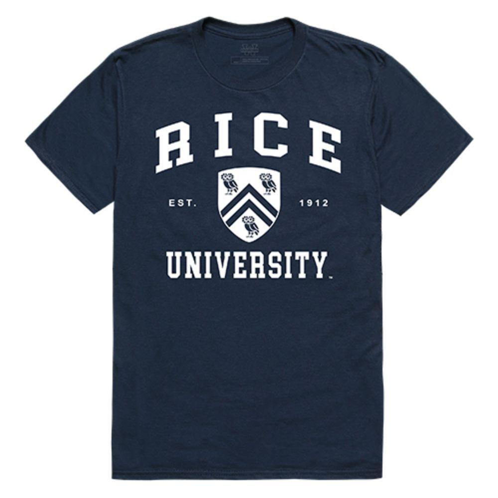 Rice University Owls NCAA Seal Tee T-Shirt-Campus-Wardrobe
