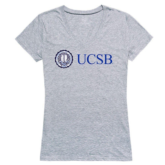 UCSB University of Cal Santa Barbara Gauchos NCAA Women's Seal Tee T-Shirt-Campus-Wardrobe