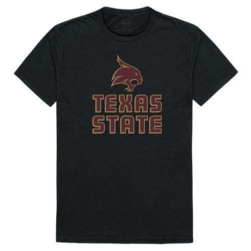 Texas State University Boko the Bobcat NCAA Freshman Tee T-Shirt-Campus-Wardrobe