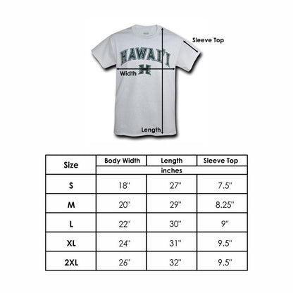 University of North Dakota Fighting Hawks NCAA Fear Tee T-Shirt Kelly-Campus-Wardrobe