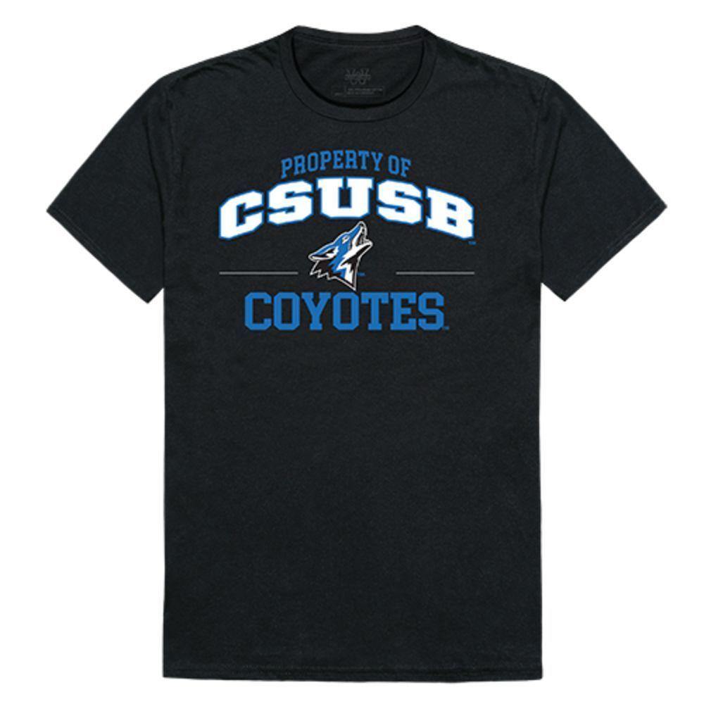 Cal State University San Bernardino Coyotes NCAA Property of Tee T-Shirt-Campus-Wardrobe