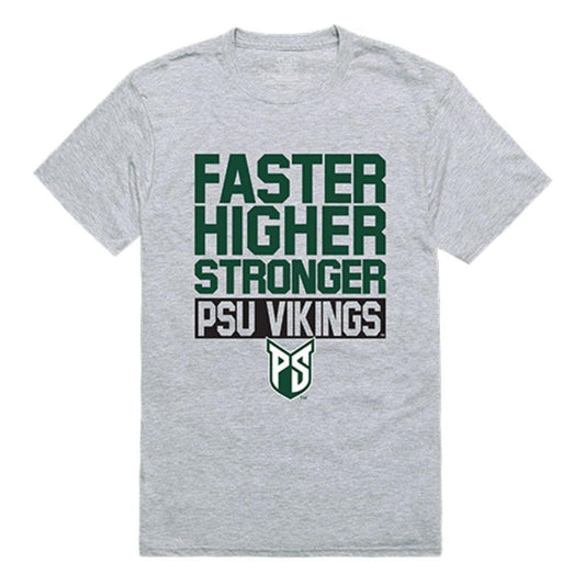 Portland State University Vikings NCAA Workout Tee T-Shirt-Campus-Wardrobe
