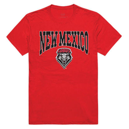 University of New Mexico Lobo Louie NCAA Athletic Tee T-Shirt Red-Campus-Wardrobe