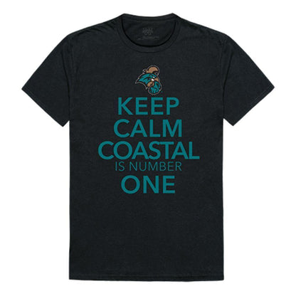 Coastal Carolina University Chanticleers NCAA Keep Calm Tee T-Shirt-Campus-Wardrobe