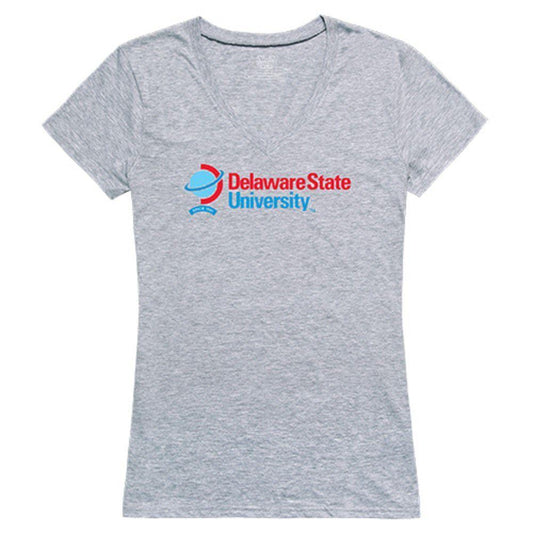 Delaware State University Hornet NCAA Women's Seal Tee T-Shirt-Campus-Wardrobe