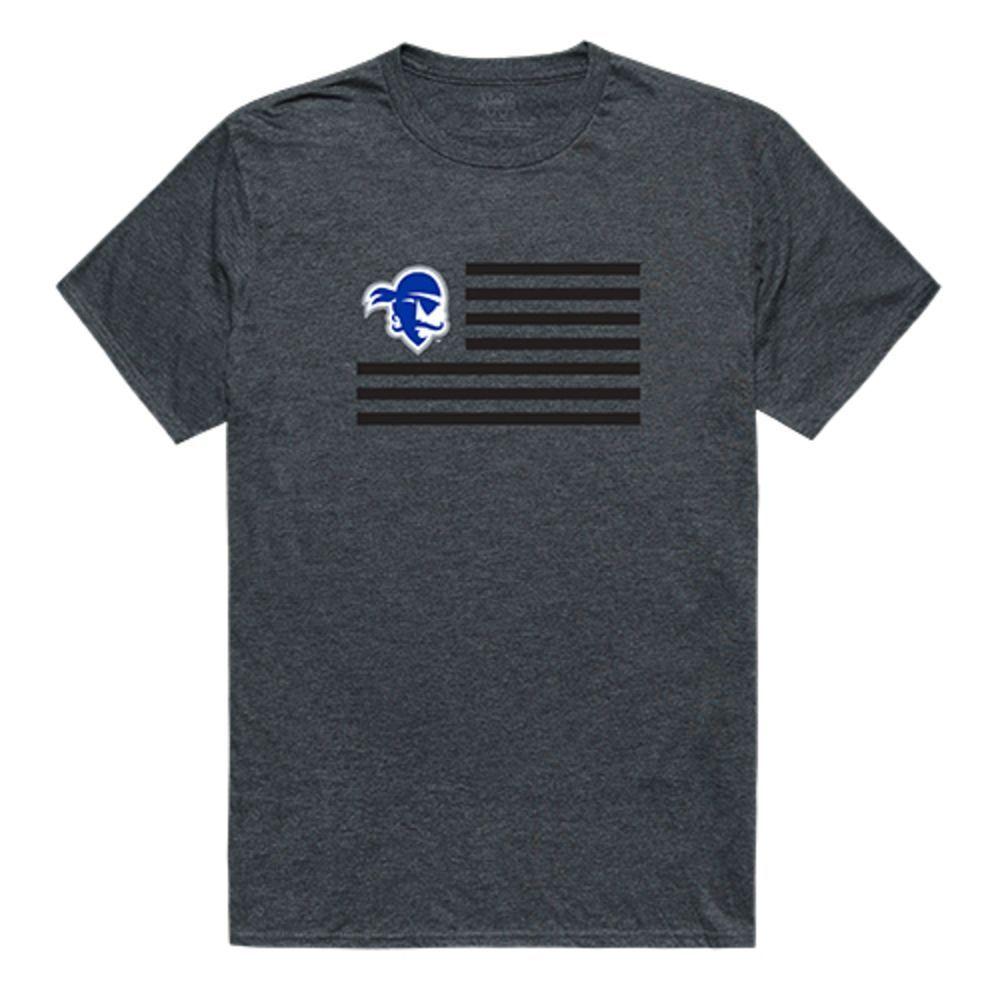 Seton Hall University Pirates NCAA Flag Tee T-Shirt-Campus-Wardrobe