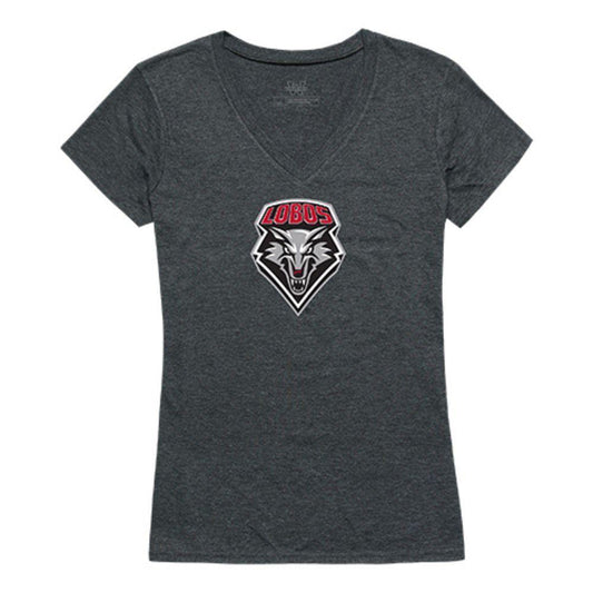 University of New Mexico Lobo Louie NCAA Women's Cinder Tee T-Shirt-Campus-Wardrobe
