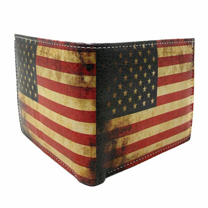 USA Patriotic Bifold Wallets In Gift Box Mens Womens Youth-UNCATEGORIZED-Empire Cove-LL-US_100_DOLLAR_OLD-Casaba Shop