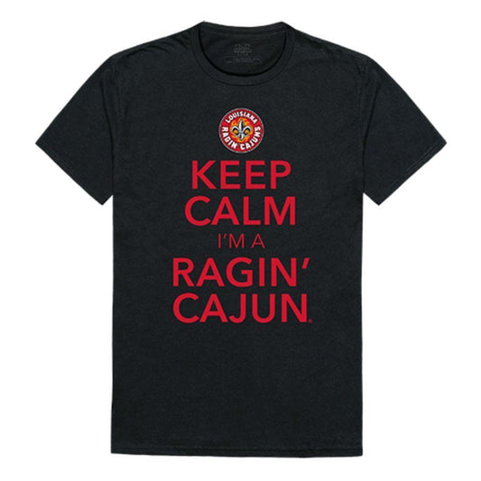 University of Louisiana at Lafayette Ragin' Cajuns NCAA Keep Calm Tee T-Shirt-Campus-Wardrobe