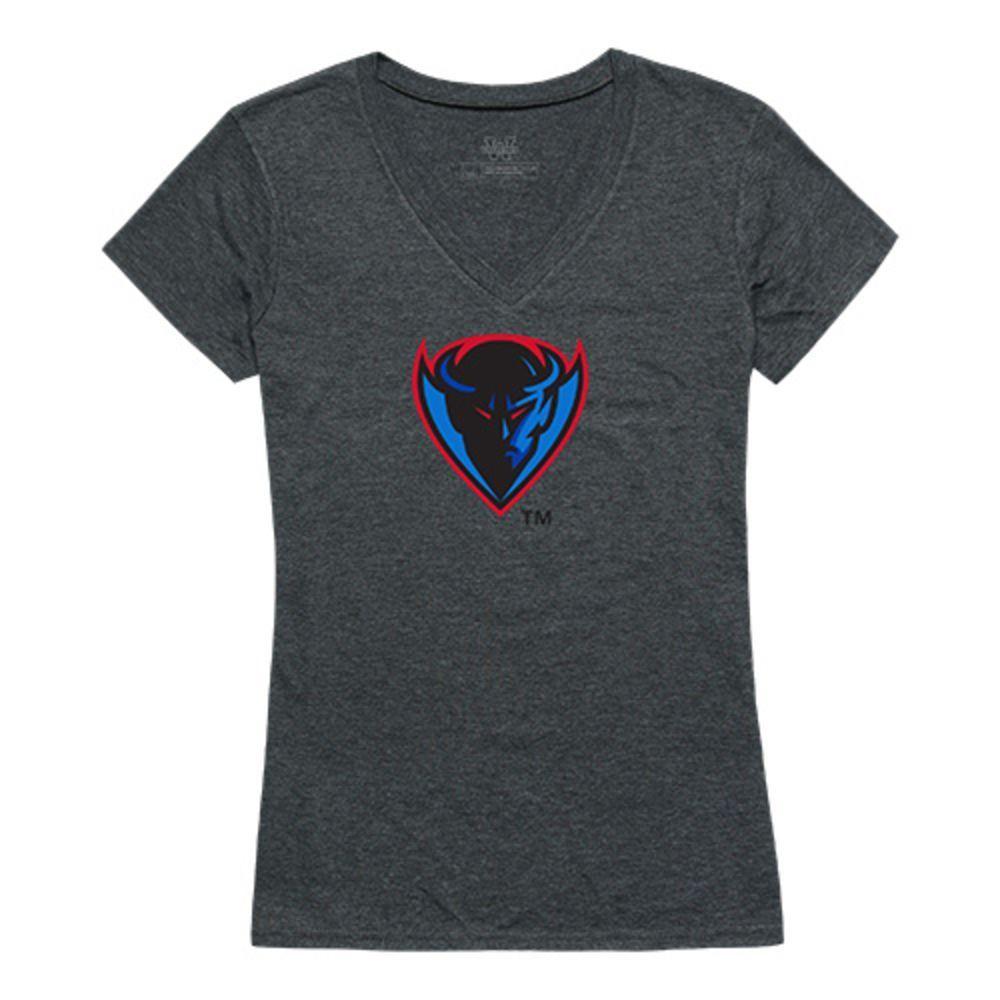 DePaul University Blue Demons NCAA Women's Cinder Tee T-Shirt-Campus-Wardrobe