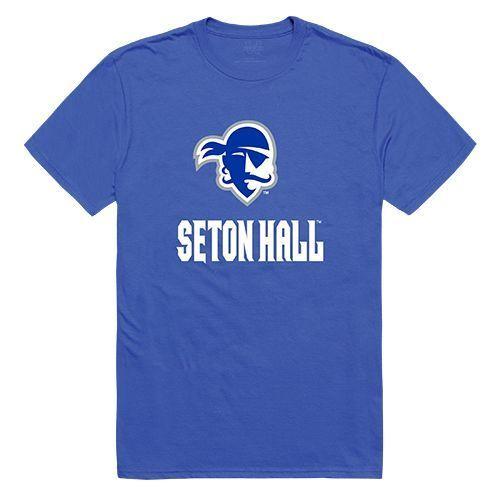 Seton Hall University Pirates NCAA Freshman Tee T-Shirt Royal-Campus-Wardrobe