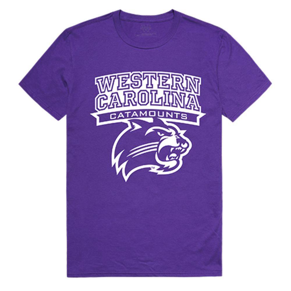 WCU Western Carolina University Catamounts NCAA Seal Tee T-Shirt Purple-Campus-Wardrobe