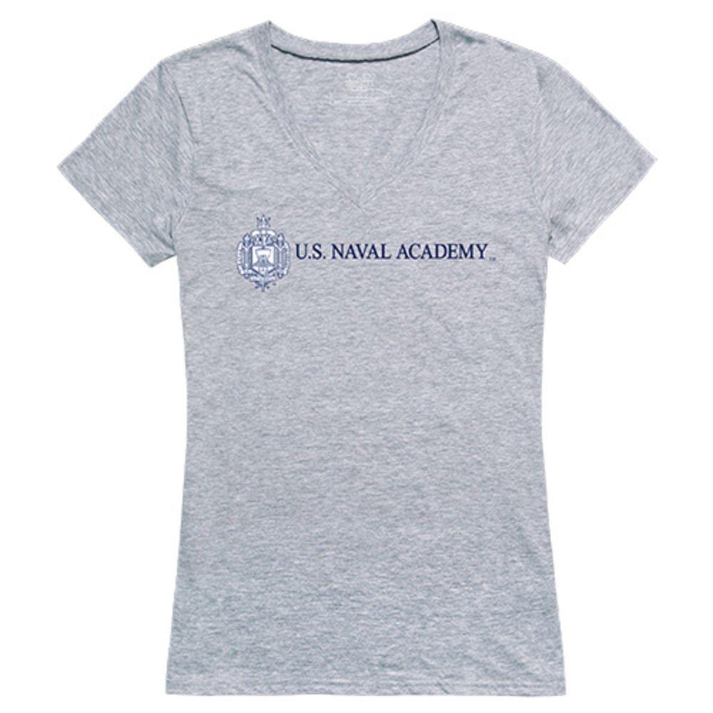 United States Naval Academy Midshipmen NCAA Women's Seal Tee T-Shirt-Campus-Wardrobe