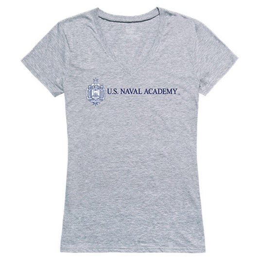 United States Naval Academy Midshipmen NCAA Women's Seal Tee T-Shirt-Campus-Wardrobe