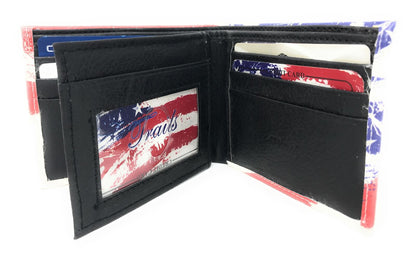 USA Patriotic Bifold Wallets In Gift Box Mens Womens Youth-UNCATEGORIZED-Empire Cove-LL-US_100_DOLLAR_OLD-Casaba Shop