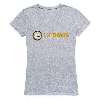 University of California UC Davis Aggies NCAA Women's Seal Tee T-Shirt-Campus-Wardrobe