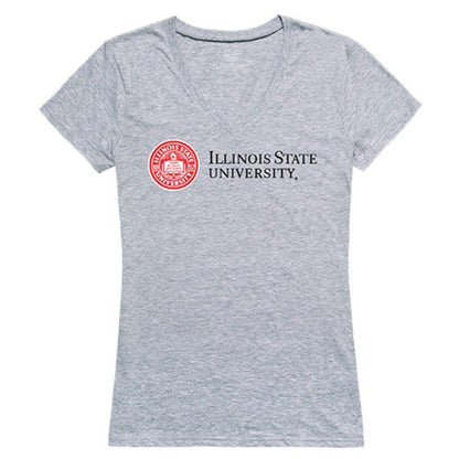 Illinois State University Redbirds NCAA Women's Seal Tee T-Shirt-Campus-Wardrobe