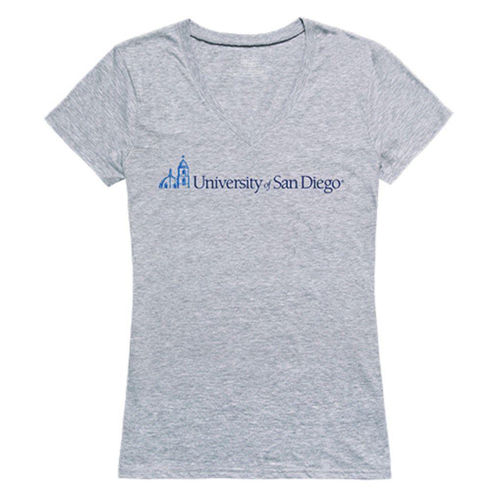 University of San Diego Toreros NCAA Women's Seal Tee T-Shirt-Campus-Wardrobe
