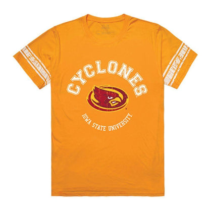 Iowa State University Cyclones NCAA Men's Football Tee T-Shirt Gold-Campus-Wardrobe