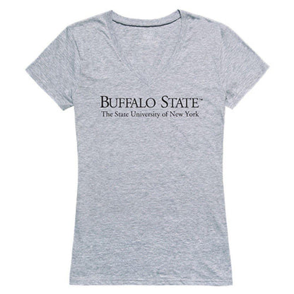 Buffalo State College Bengals NCAA Women's Seal Tee T-Shirt-Campus-Wardrobe
