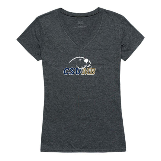 Cal State University Monterey Bay Otters NCAA Women's Cinder Tee T-Shirt-Campus-Wardrobe