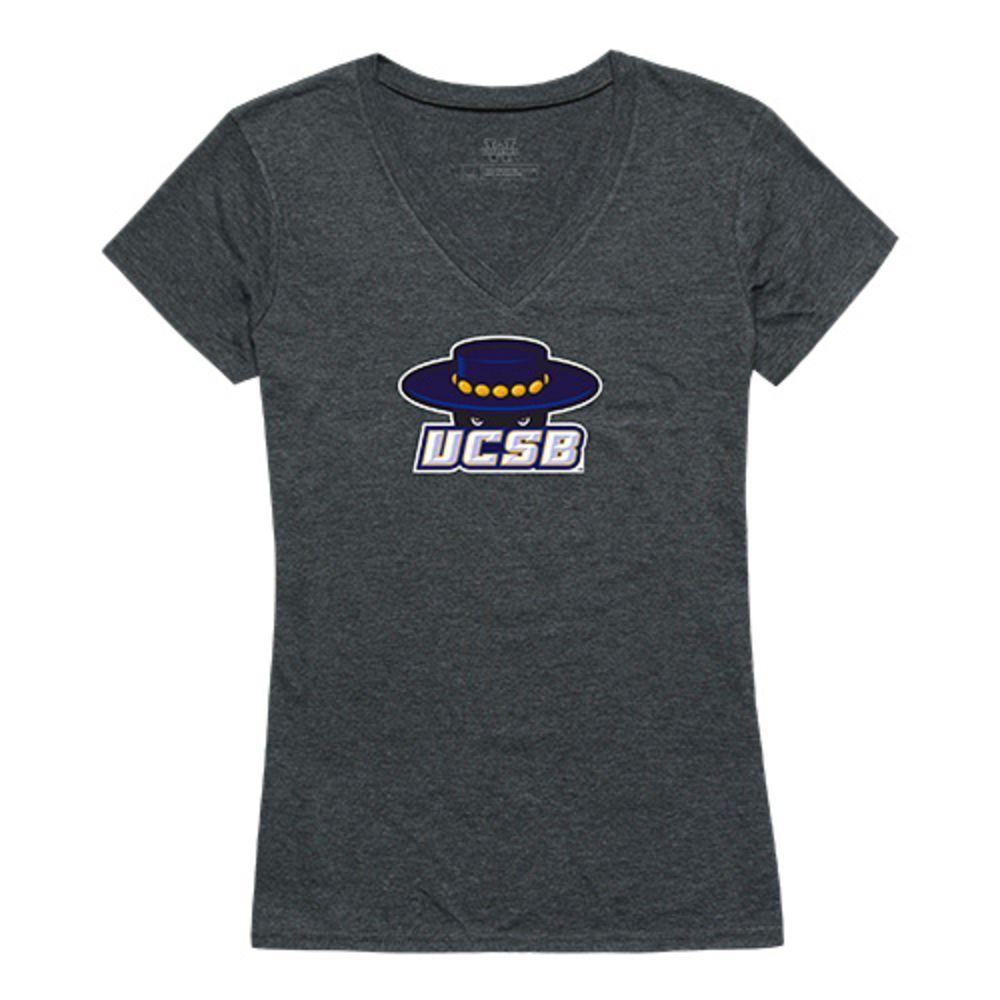 UCSB Uni of California Santa Barbara Gauchos NCAA Women's Cinder Tee T-Shirt-Campus-Wardrobe
